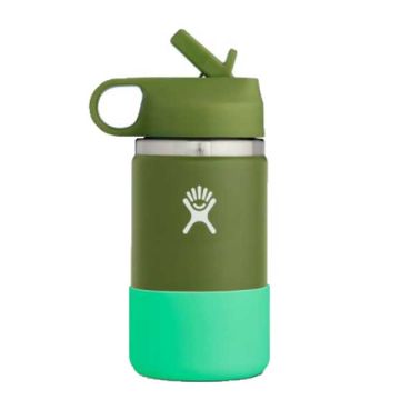 Hydro Flask KIDS Wide Straw Lid tasse thermique 354ml (12oz) - Olive