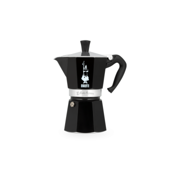 Bialetti Percolator Moka Express Noir 3 tasses