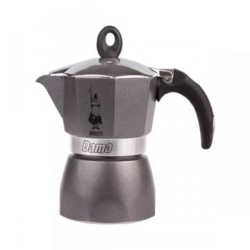 Bialetti Percolator Dama Glamour grijs 3 tasses