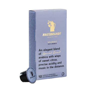 Hausbrandt Gourmet capsules pour nespresso (10pc)