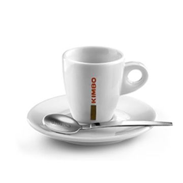 Kimbo tasse et sous tasse Espresso