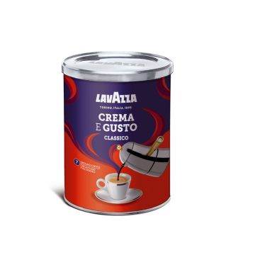 Lavazza Crema e Gusto TIN (250g moulu) - DLC 30-12-2024