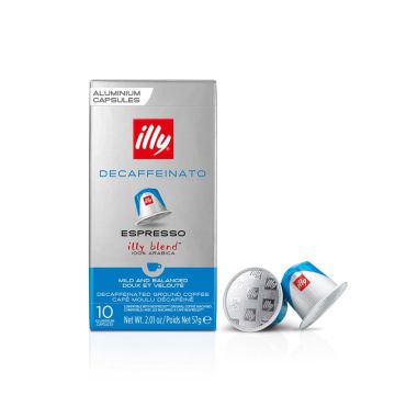 Illy nespresso capsules DECAFFEINATO (10piece)