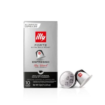 illy nespresso forte extra bold roast