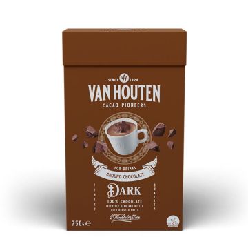 van houten ground chocolate dark - Callebaut