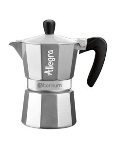 Bialetti Percolator Allegra Silver 6 tasses