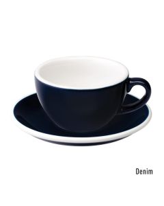 Loveramics egg cappuccino tasse et soucoupe (200ml) denim