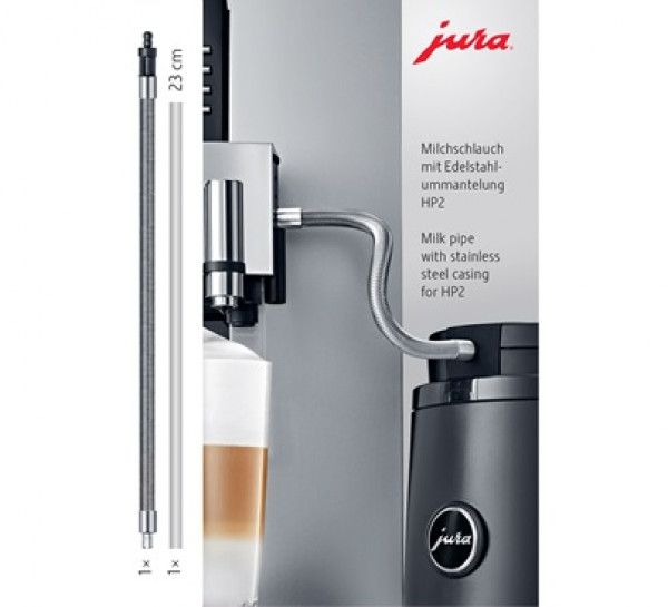 Jura Tuyau de lait à gaine inox HP2