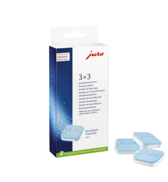JURA Tablets de détartrage 3x3