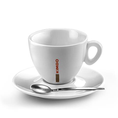 Kimbo cappuccino tasse et sous tasse LARGE (280ml)